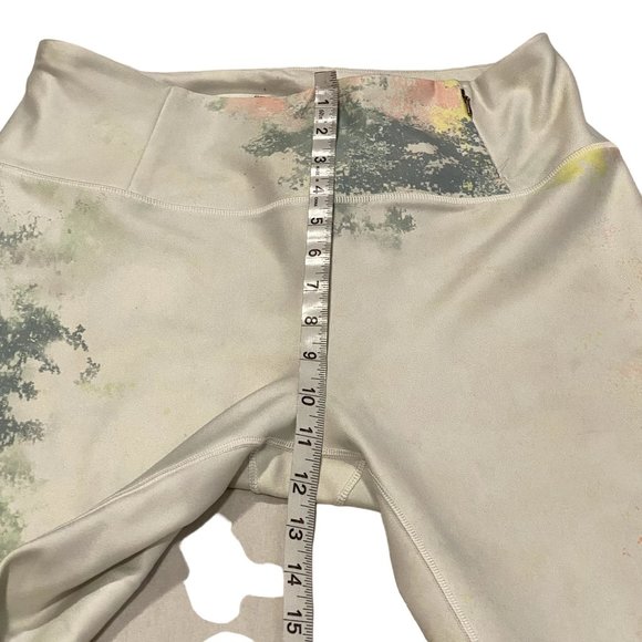 CALIA Essential Collection No‎ Seam Tie Dye Lemon Ice Leggings Size L - Picture 9 of 10